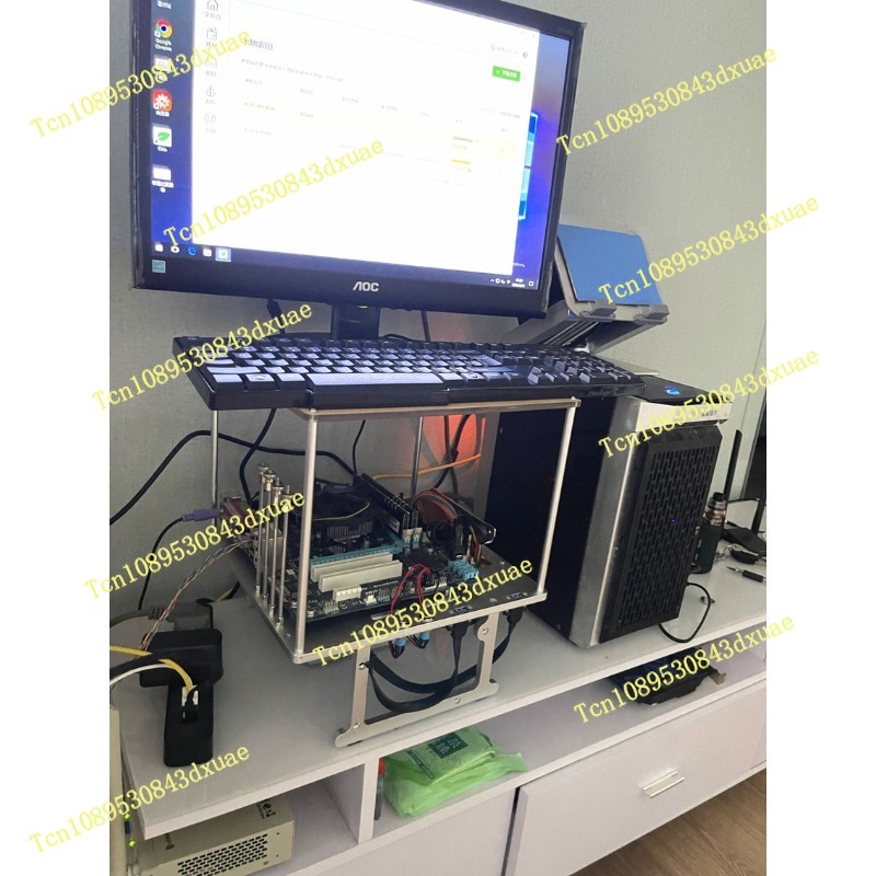 Open Frame Aluminum Computer C - Aluminum Open Frame Test Bench Water Cooling ulasan dan harga